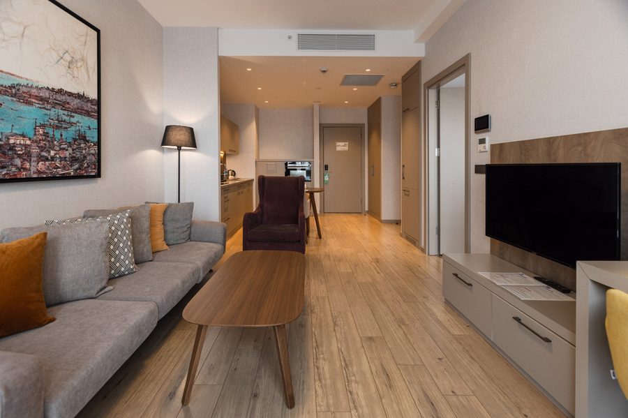 Antwell Suites — living room
